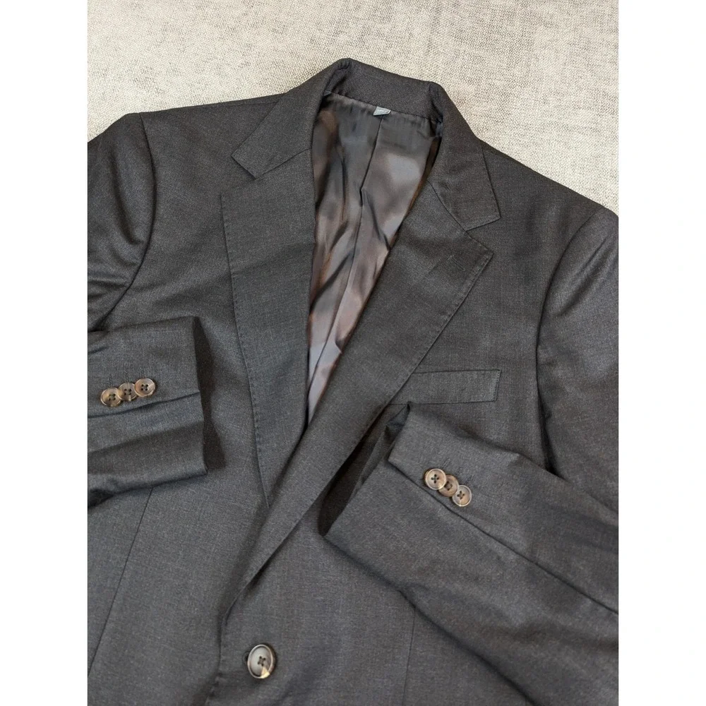 Bonobos Blazer Mens 38L Slim Fit Wool Cashmere Vitale Barberis Canonico Jacket